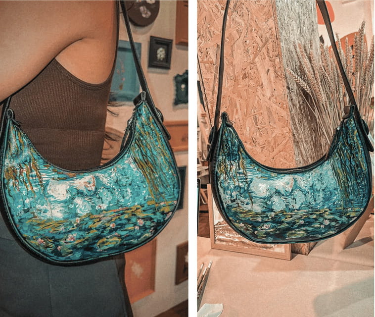 2-Hr Bag Painting - Leather Paint - Who will enjoy this most