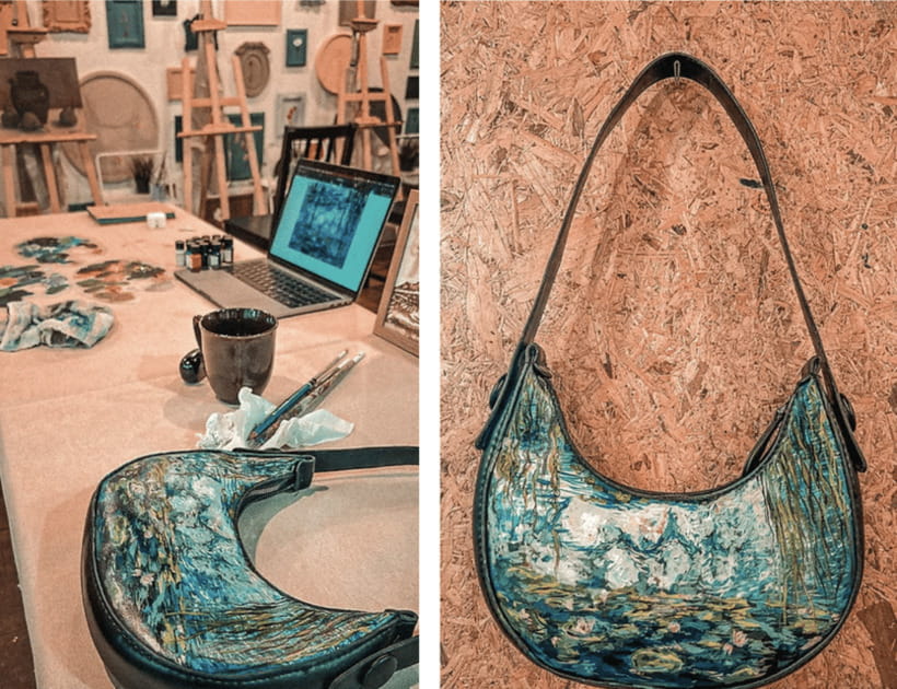 2-Hr Bag Painting - Leather Paint - Should you book the two-hour bag painting session?