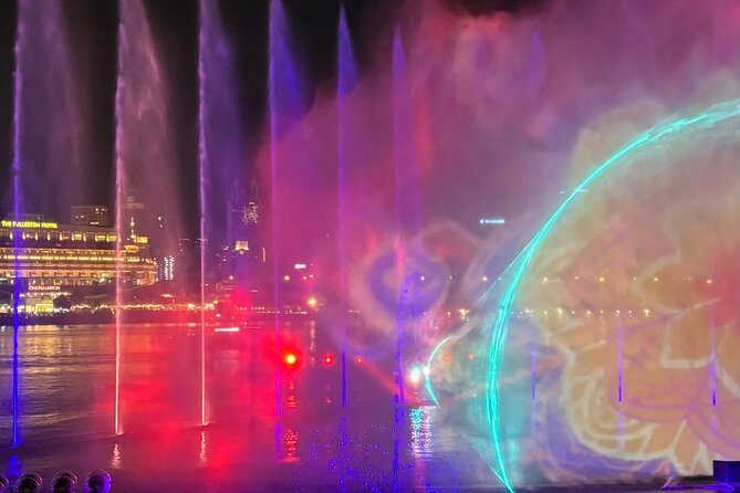 2 Pax Bundle Singapore River Cruise and Stunning Light Shows - Spectra brings water, lasers, and Marina Bay views
