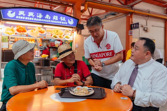 A Taste of Singapore: Hawker Center Private Customized Food Tour - Chinatown: spring rolls and dim sum in a working food district