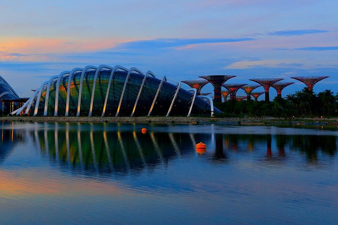 Gardens by the Bay with 2 Flower Dome + Marina Bay Sands Skypark - Cloud Forest, a cool start among waterfalls and plants