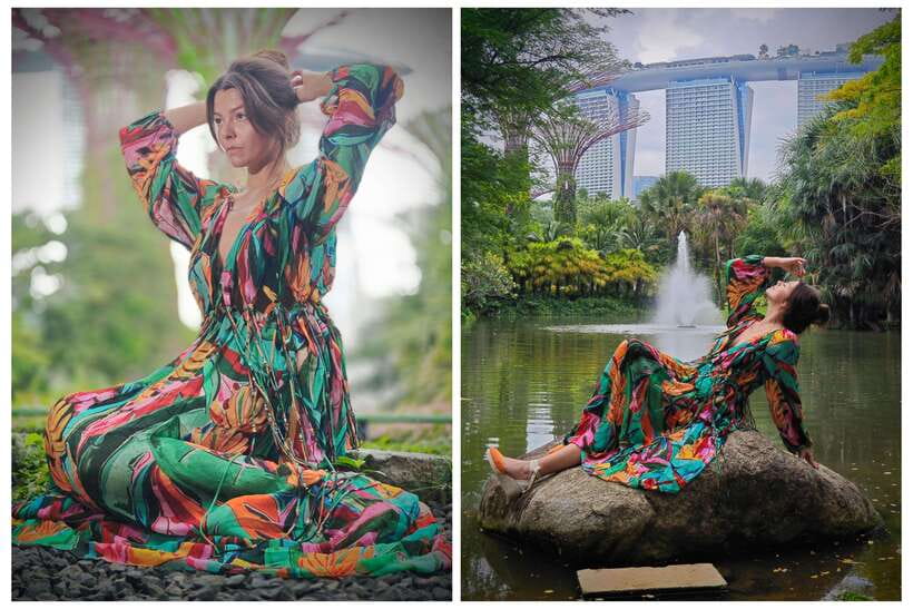 Instawalks of Iconic Singapore Photography Services - Posing help that keeps the session relaxed