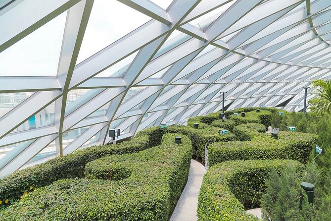 Jewel Changi Airport: Canopy Park Admission Ticket - Topiary Walk adds art to the garden visit