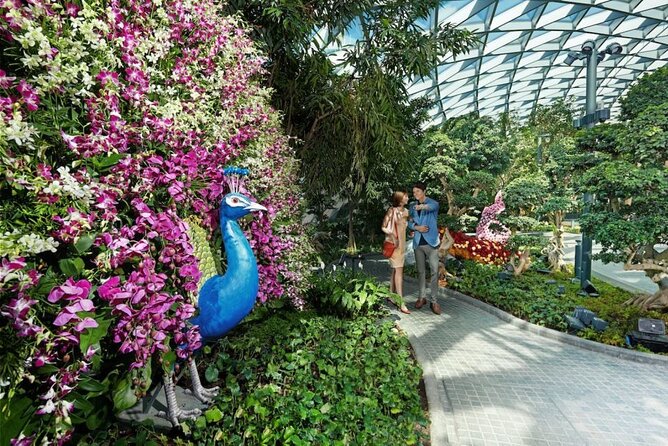 Jewel Changi Airport: Hedge Maze and Canopy Park Ticket - Canopy Park’s Petal Garden and Topiary Walk
