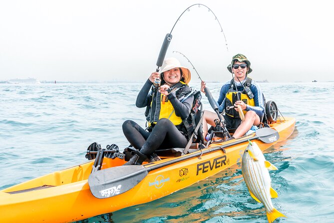 Kayak Fishing in Singapore, Sentosa, East Coast: Day, Sunset & Night Adventures - What the $120.41 price covers