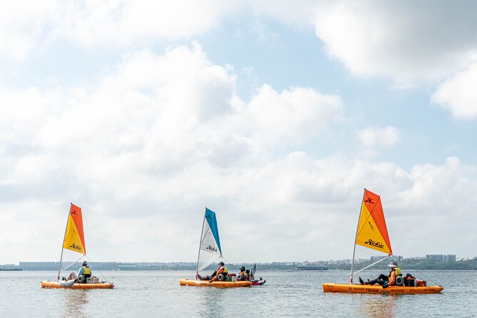 Kayak Sailing in Singapore, Mangrove, Kelong & Pulau Ubin, Seafood Meal Included - Crossing toward Pulau Ubin