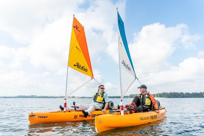 Kayak Sailing in Singapore, Mangrove, Kelong & Pulau Ubin, Seafood Meal Included - Starting early at Pasir Ris Park