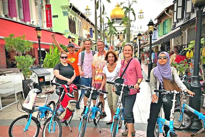 Lion City Bike Tour of Singapore - Lau Pa Sat and the first taste of Singapore’s food culture