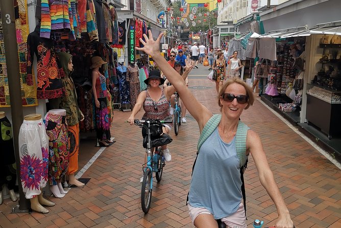 Lion City Bike Tour of Singapore - Haji Lane and Kampong Glam
