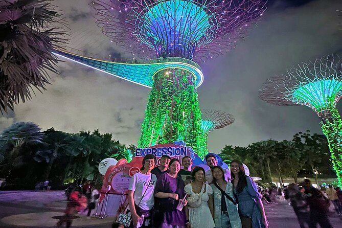 Magical Marina Bay Night Walking Tour - What the guide adds to the walk