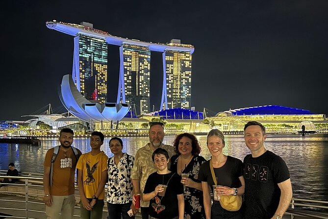 Magical Marina Bay Night Walking Tour - Meeting Singapore’s Merlion at Merlion Park