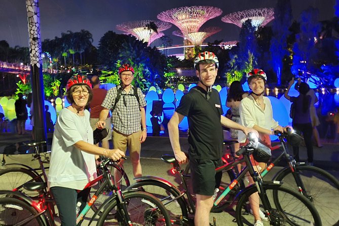 Marina Bay Night Cycling Tour - Starting at Lets Go Bike on Crawford Lane