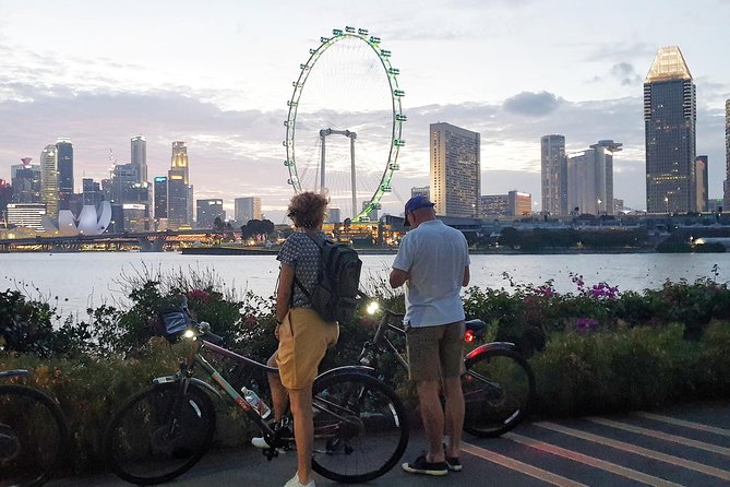 Marina Bay Night Cycling Tour - Kallang River and Riverside Park