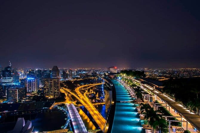 Marina Bay Sands SkyPark Observation Deck ticket in Singapore - Arriving at the SkyPark 57 levels up