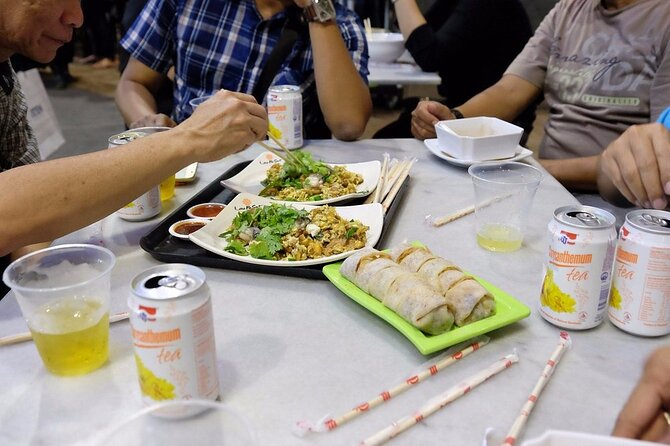 Night out with 6 Food Tastings, Spectra & Garden Rhapsody Shows - Telok Ayer and Fuk Tak Chi Museum