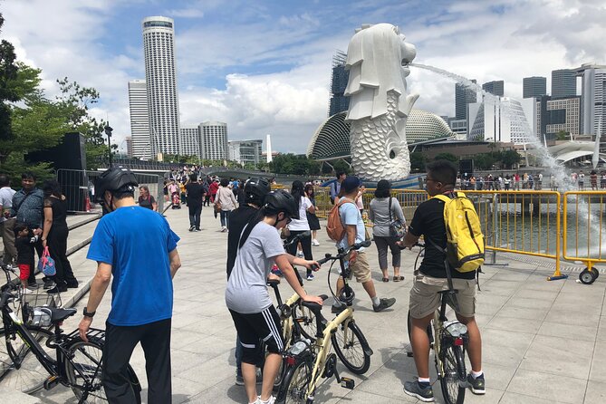 Past And Present Singapore Bike Tour - National Gallery and the former Supreme Court