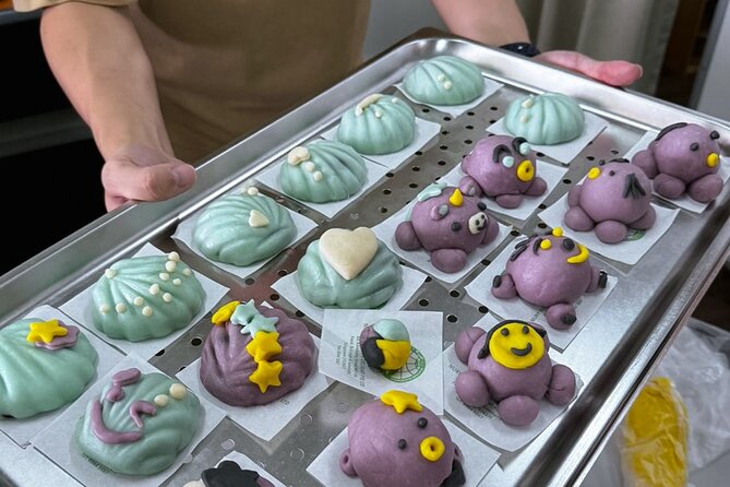 Pau Making Workshop With Dim Sum Tasting and Factory Tour - What you taste: siew mai, pau, and lor mai kai
