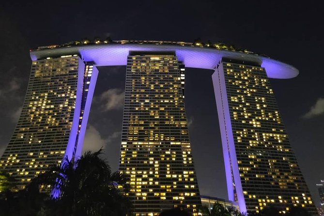 Private Tour: Nighttime Sightseeing with River Cruise - Marina Bay Sands SkyPark after dark