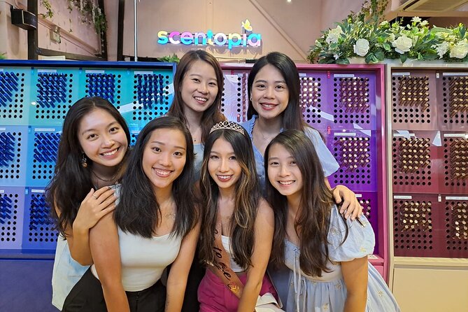 Scentopia Orchid Perfume Making (100ml) at Sentosa, Singapore - Touchless tools and augmented reality