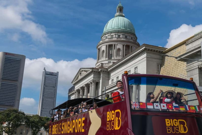 Singapore: Big Bus Hop-On Hop-Off Tour by Open-Top Bus - What the seven-language commentary adds