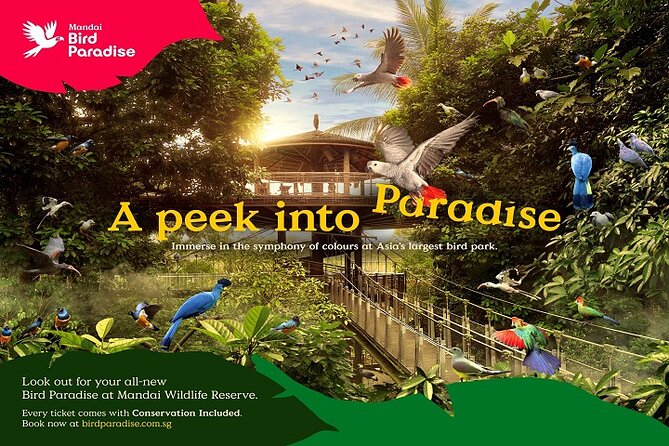 Singapore Bird Paradise Entry Ticket - Is $42.37 good value?