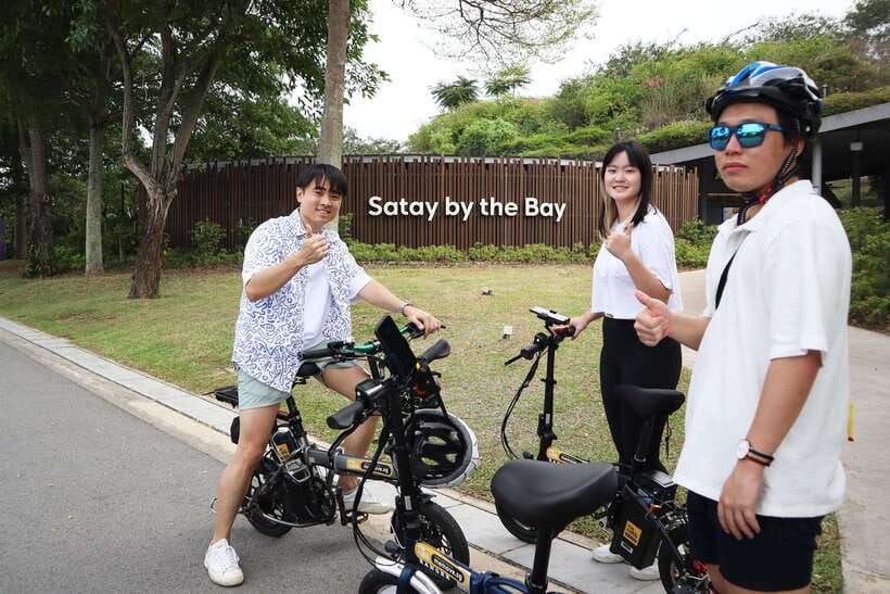 Singapore: Electric Bicycle Experience (Rental and Tour) - Gardens by the Bay without a ticket
