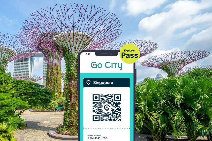 Singapore: Explorer Pass Save up to 50% on 2-7 Attractions - Gardens by the Bay: two domes and an extra option