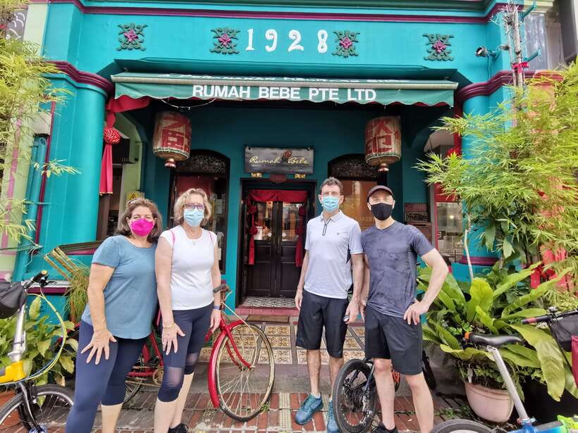 Singapore: Food and Bike Tour: Katong District - Starting at Dakota MRT Exit B
