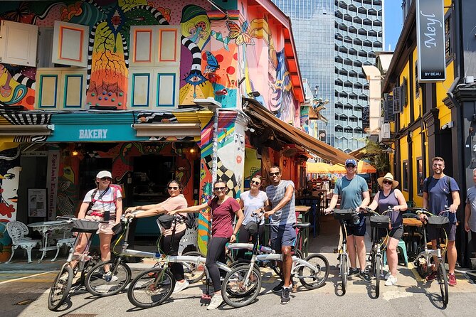 Singapore Food & Bike Tour - Downtown - Why a bike works so well for Singapore food stops