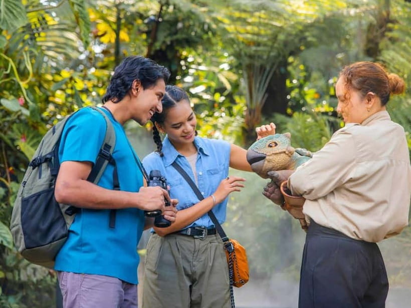 Singapore: Gardens by the Bay & Jurassic World with Pickup - Entering Gardens by the Bay with a One-Way Pickup
