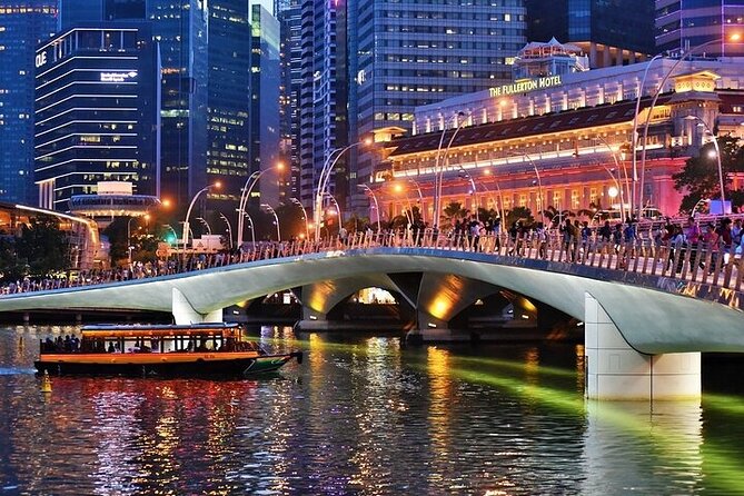 Singapore Guided Night Tour with 2 Light Shows & River Cruise - Key points to know before you book
