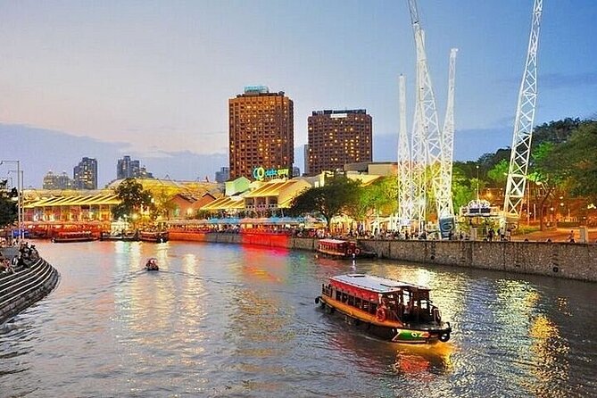 Singapore Guided Night Tour with 2 Light Shows & River Cruise - A short look at Singapore’s Civic District