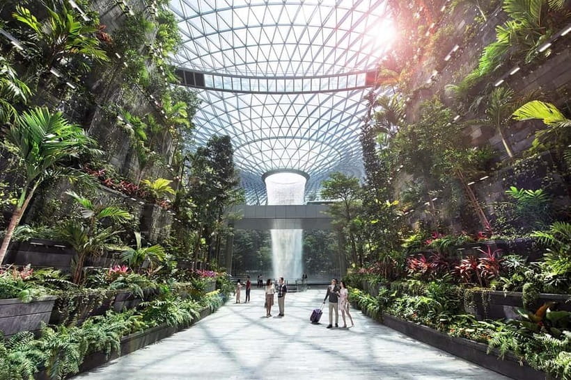 Singapore: Jewel Changi Airport Attraction Ticket - Crossing the Mastercard Canopy Bridge