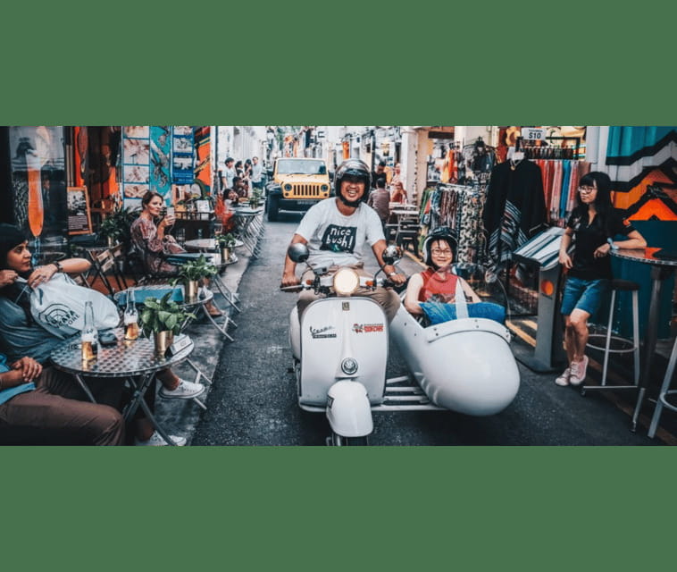 Singapore: Kampong Glam & Civic District Vespa Sidecar Ride - Key points to know before you book