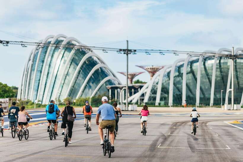 Singapore: Lion City Highlights Bike Tour - Little India and the liveliest riding