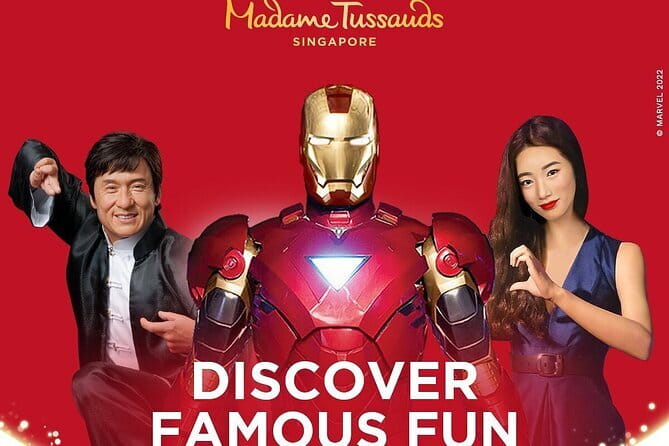 Singapore Madame Tussauds Admission E-Ticket - The Spirit of Singapore boat ride
