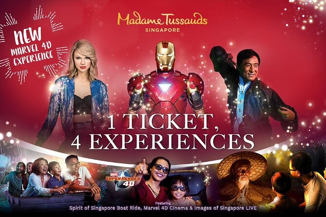 Singapore: Madame Tussauds Sentosa E-Ticket - Small details that can make the visit better