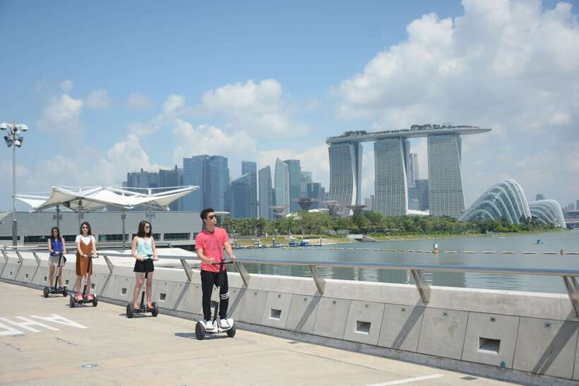 Singapore: Marina Bay Mini Segway Tour - Kallang Wave Mall and the first ride lesson