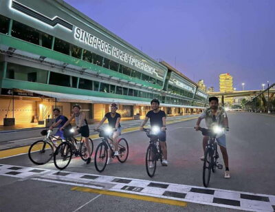 Singapore: Marina Bay Night Tour by Bicycle