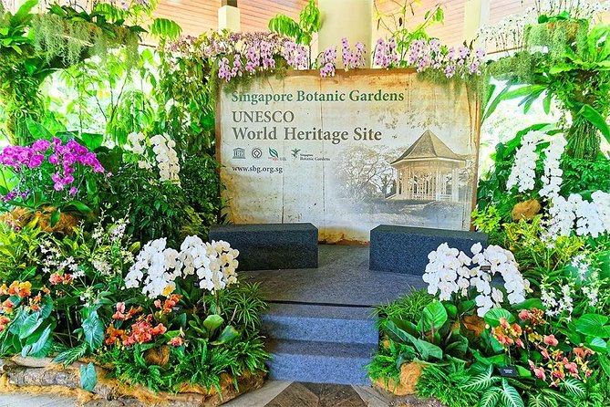 Singapore: National Orchid Garden Admission Ticket - Burkill Hall and the garden setting