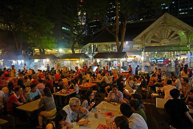 Singapore Nightlife: Street Food, Night Views and Drinks - Satay Street and a Proper Street Food Start