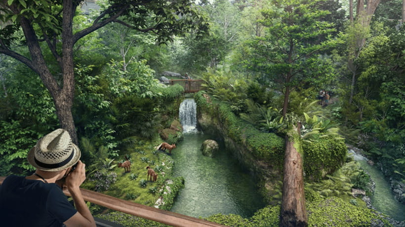 Singapore: Rainforest Wild Asia Entry Ticket - Eight zones, from limestone rock to forest canopy
