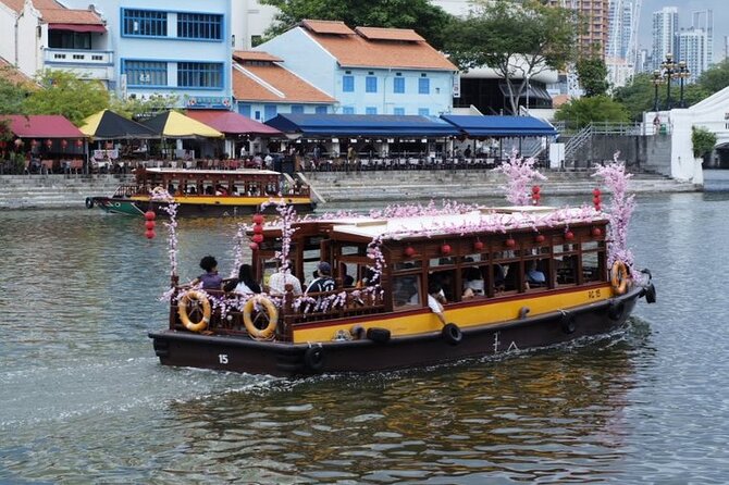 Singapore River Cruise E-Ticket - The Merlion from the water