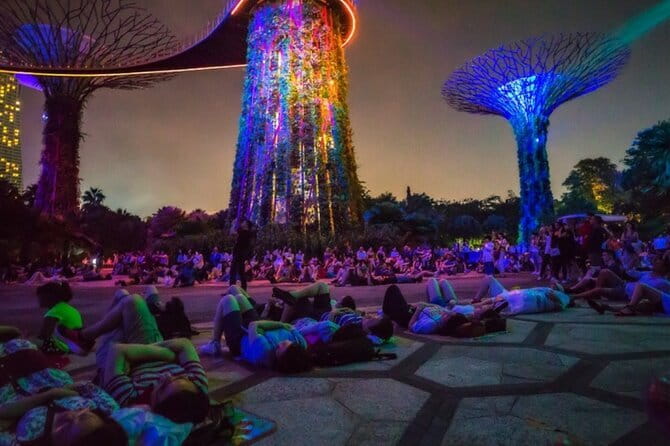 Singapore River Cruise, Light Shows and Twilight Tour - Garden Rhapsody beneath the Supertrees