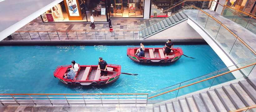 Singapore: Sampan Boat Ride Ticket at the Marina Bay Sands - What happens during the 30-minute route