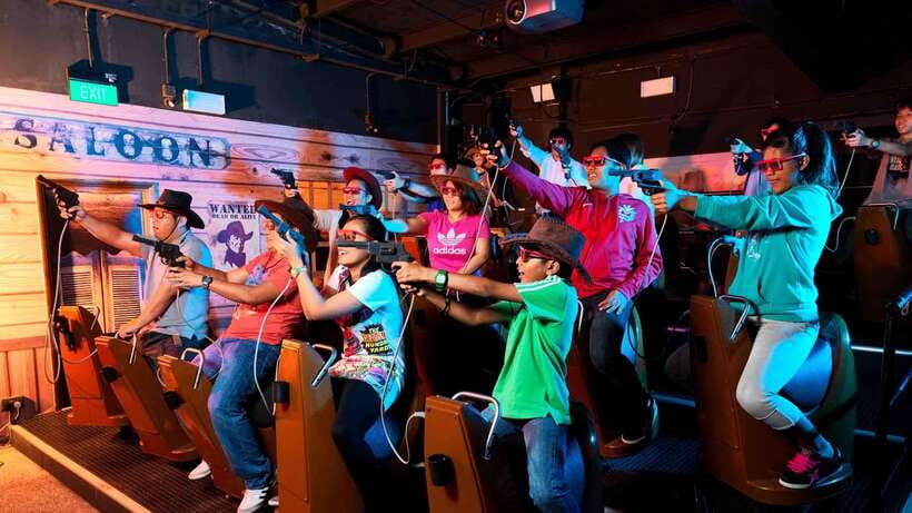Singapore: Sentosa 4D AdventureLand Entry Ticket - What the $23 ticket actually gives you