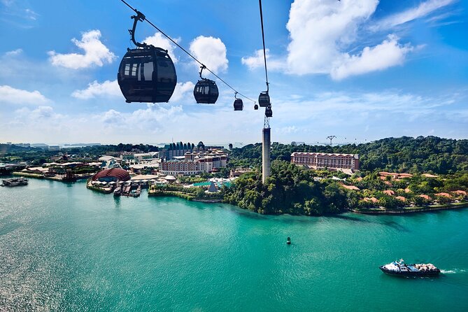 Singapore Sentosa Cable Car Return Ticket: 1 Flex Entry in 7 Days - Three Mount Faber Line stops and what they mean