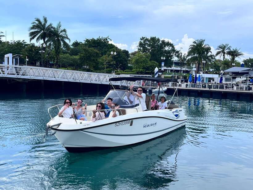 Singapore: Southern Island Speedboat Tour - Starting at Sentosa Cove Plaza