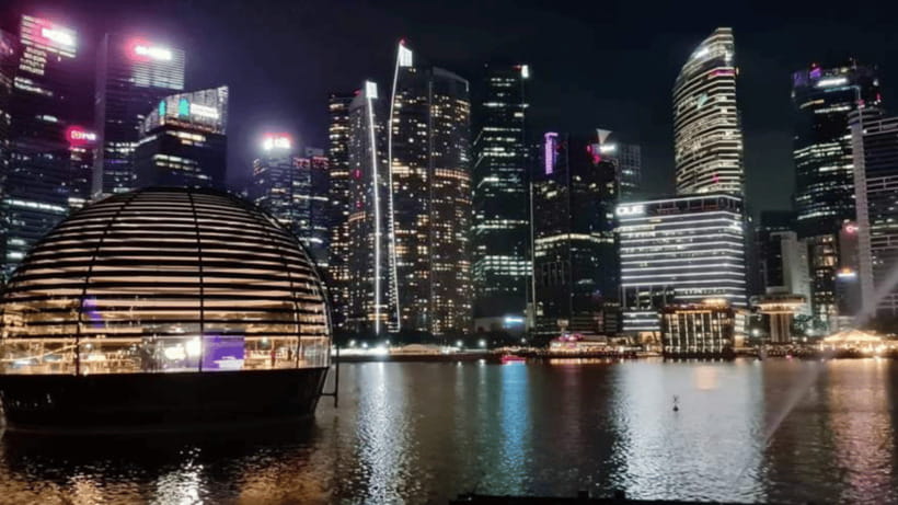 Singapore: Sunset River Cruise and Light Shows Tour - Spectra at Marina Bay Sands