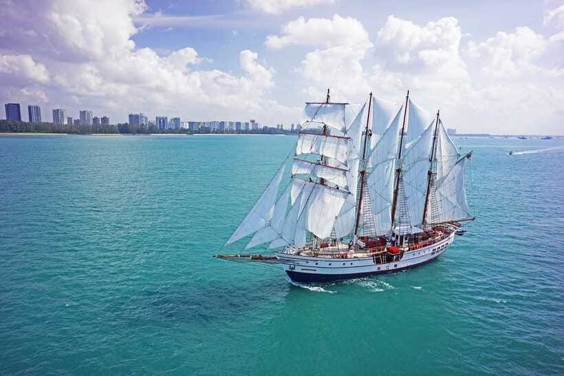 Singapore: Sunset Tall Ship Cruise with 4-Course Meal - How the price compares with the experience